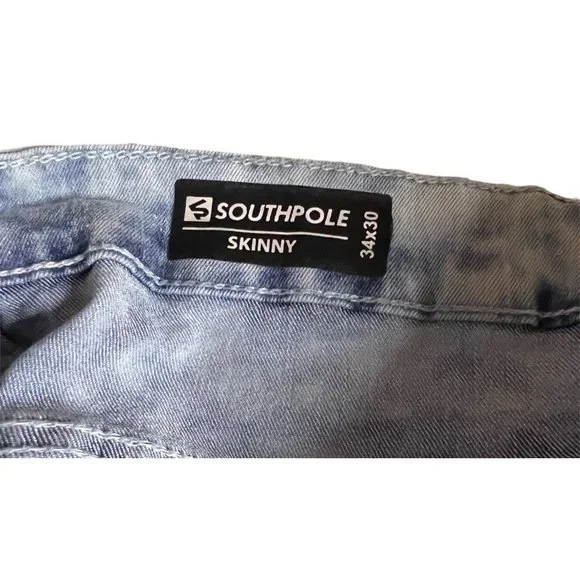 Men's SOUTHPOLE Jeans Size 34/30 - Picture 3 of 5